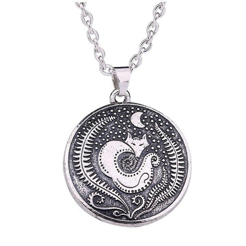 Collier Loup Alpha (Acier)